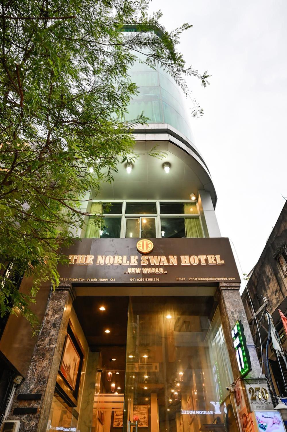 The Noble Swan Hotel New World Ho-Chi-Minh-Stadt Exterior foto